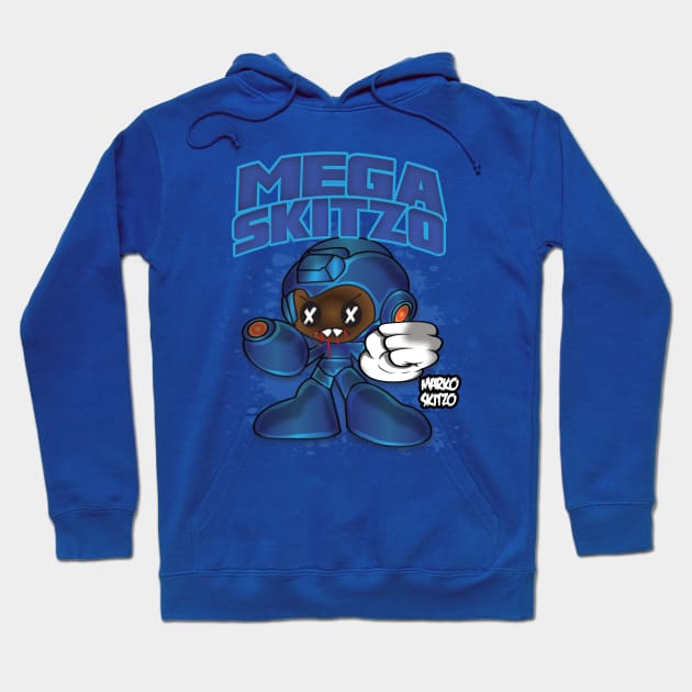 MARKO SKITZO X MEGA SKITZO Hoodie by MarkoSkitzo